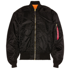 ALPHA INDUSTRIES JACKET L-2B BLACK (2) MEDIUM MJL46000C1