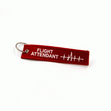 KEYCHAIN REMOVE BEFORE FLIGHT FLIGHT ATTENDANT