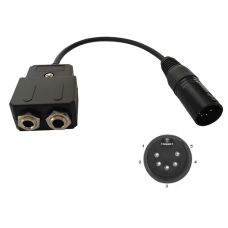 UFQ CABLE ADAPTER DUAL PLUG TO XLR/5PIN/AIRBUS