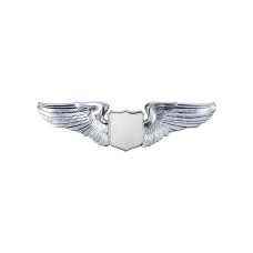 GREAT WINGS PIN MEDIUM TACKETTE SILVER 4294 AV-WNG2-4294-S