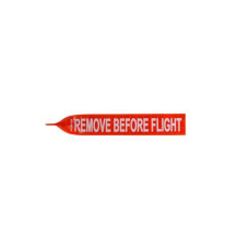 PLANE SIGHTS PITOT COVER REFLECTIVE FLAG R91520-R