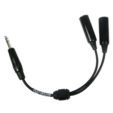 PILOT USA ADAPTER DUAL TO SINGLE PLUG 0.25 PA-91