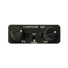 FLIGHTCOM INTERCOM STEREO 403 VOICE ACTIVATED 101-0243-10