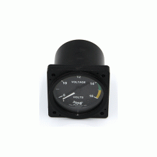 USED - VANS AIRCRAFT VOLTMETER GAUGE 8-16V