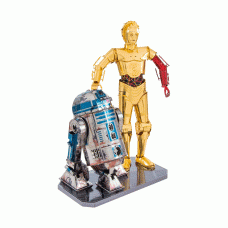 FASCINATIONS INC METAL EARTH MMG276 DELUXE SET C-3PO & R2-D2