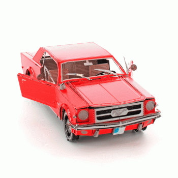 FASCINATIONS INC METAL EARTH MMS056C 1965 FORD MUSTANG COUPE