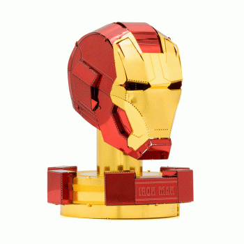 FASCINATIONS INC METAL EARTH MMS324 MARVEL IRON MAN HELMET