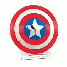 FASCINATIONS INC METAL EARTH MMS321 CAPTAIN AMERICA SHIELD