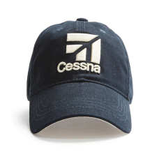 RED CANOE BRANDS CAP CESSNA NAVY U-CAP-CESS-01-NY