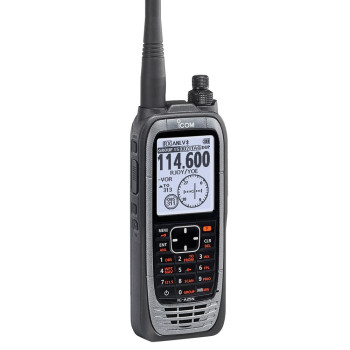 ICOM IC-A25N BLUETOOTH GPS VHF AIRBAND TRANSCEIVER (118-137 MHZ)