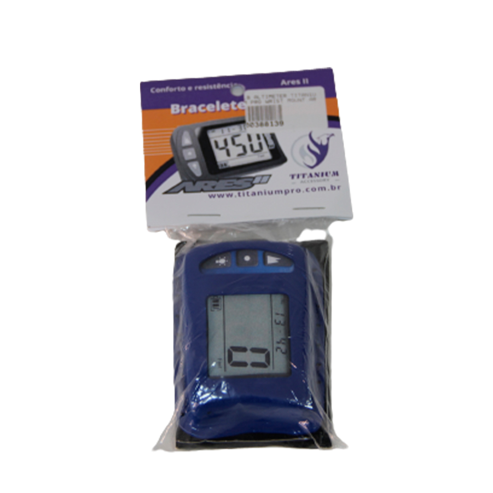 LB ALTIMETER TITANIUM PRO WRIST MOUNT ARES II BLUE