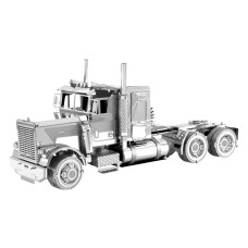 FASCINATIONS INC METAL EARTH MMS144 FREIGHTLINER FLC LONG NOSE TRUCK