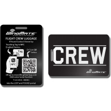 KEYCHAIN LUGGAGE TAG WINGMATE CREW