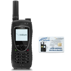 IRIDIUM EXTREME SATELLITE PHONE KIT 9575 - 200 MINUTE CARD INCLUDED
