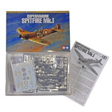 PLASTIC MODEL TAMIYA 1:72 SUPERMARINE SPITFIRE MK.1 60748