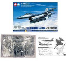 PLASTIC MODEL TAMIYA 1:72 F-16 CJ FIGHTING FALCON 60788