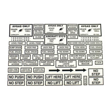 DECAL - AIRCRAFT EXTERIOR MARKING KIT