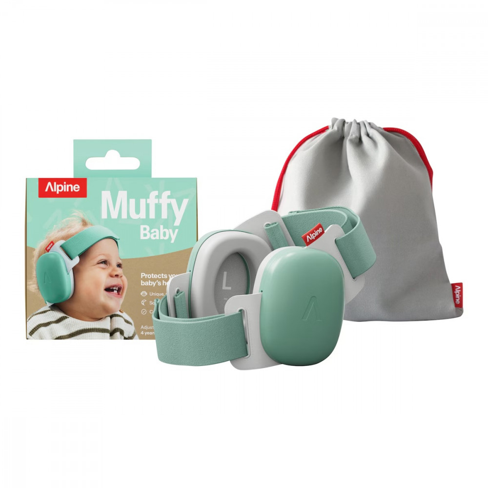 ALPINE MUFFY BABY 2.0 SAGE GREEN 8717154029734 ALPINE MUFFY BABY 2.0 SAGE GREEN 8717154029734