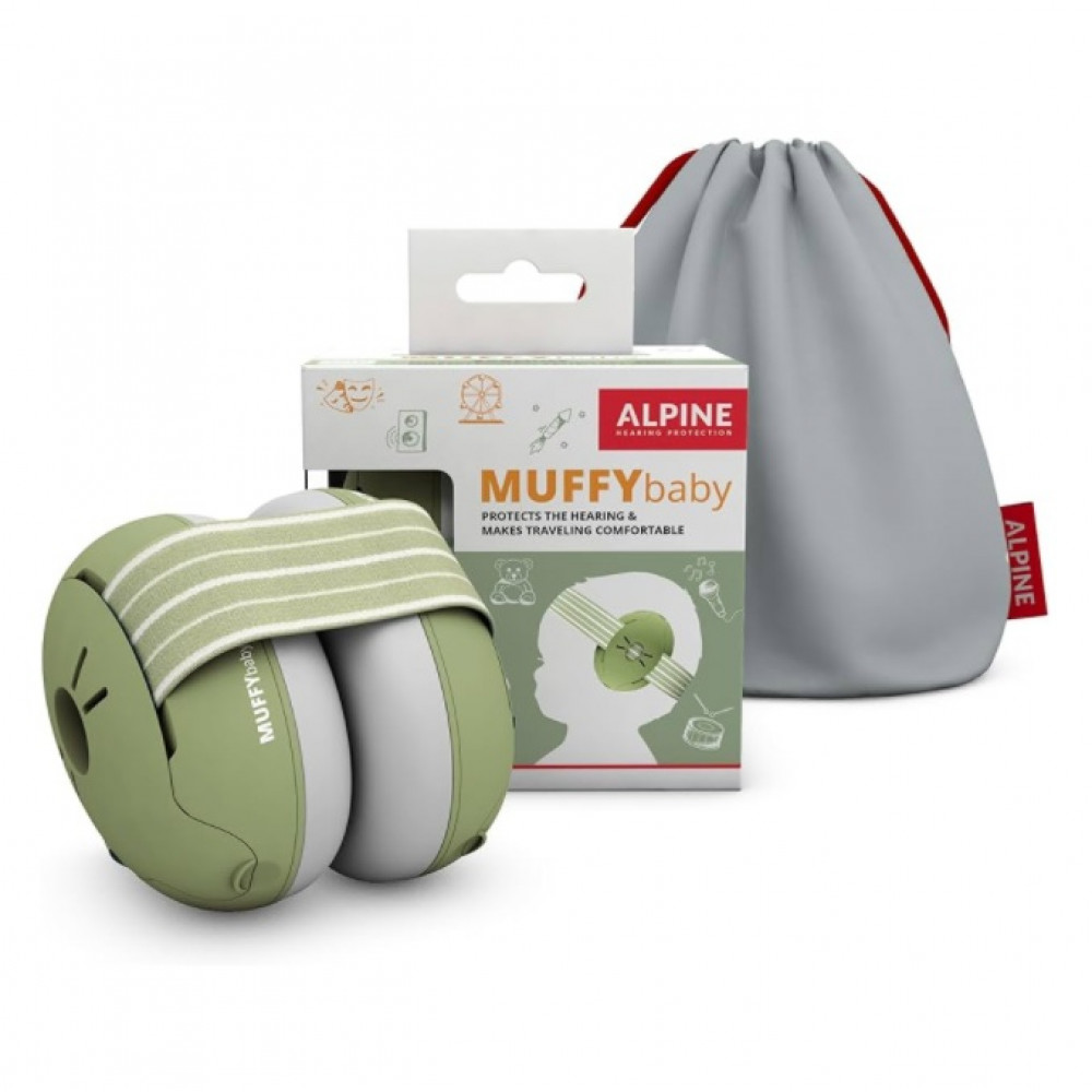 ALPINE MUFFY BABY CLASSIC OLIVE GREEN 8717154027464 ALPINE MUFFY BABY CLASSIC OLIVE GREEN 8717154027464