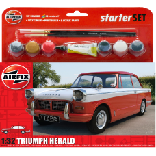 AIRFIX 1:32 TRIUMPH HERALD STARTER GIFT SET A55201