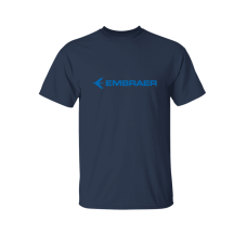 T-SHIRT EMBRAER NAVY (1) SMALL