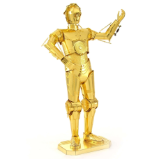 FASCINATIONS INC METAL EARTH MMS270 STAR WARS GOLD C-3PO