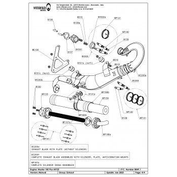 VITTORAZI MOSTER185 BRONZE BUSHING 40/50 HRS W/SPRING & CABLES ME143 VITTORAZI MOSTER185 BRONZE BUSHING 40/50 HRS W/SPRING & CABLES ME143