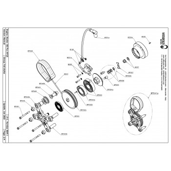VITTORAZI MOSTER185 PLASTIC HOOK HOUSING MP054