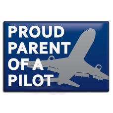 FRIDGE MAGNET - PROUND PARENT OF A PILOT NLUS632-PPP