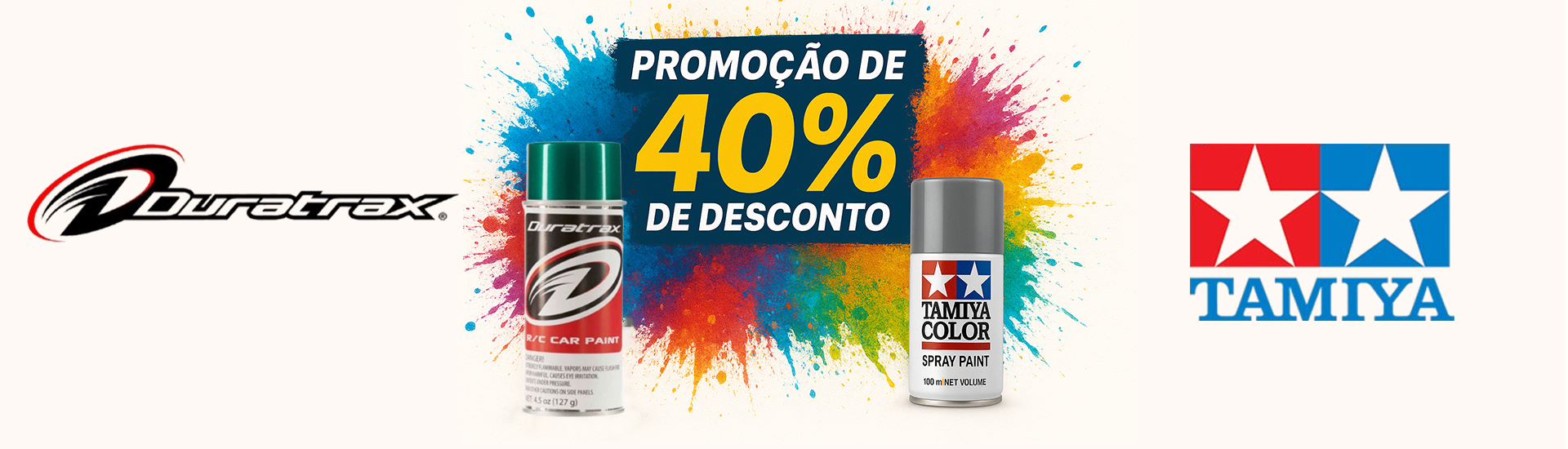 PROMOÇÃO TAMIYA & DURATAX 