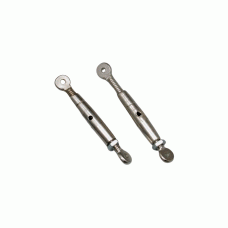 STEEL TURNBUCKLE 1/4 SC 2PC DUBRO DUB300