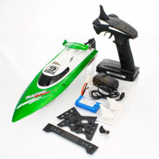 LANCHA RACING BOAT FT009 2.4GHZ GREEN