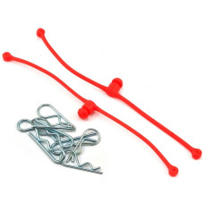 BODY CLIPS RETAINERS RED 2PC DUB 2248