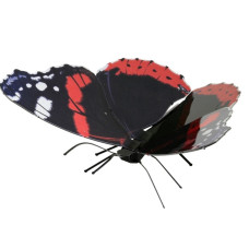 FASCINATIONS BUTTERFLY MMS129 RED ADM