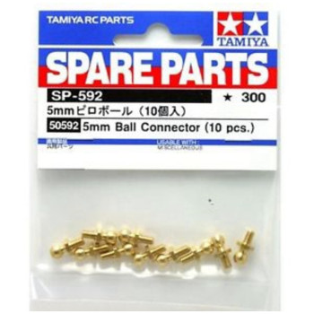 TAMIYA ACC 5MM BALL CONNECTOR (10PCS) 50592