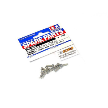 TAMIYA ACC 3X10MM HEX BOLT (10PCS) 50580