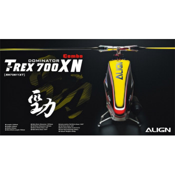 HELICOPTERO ALIGN T-REX 700XN NITRO COMBO RH70N11XT