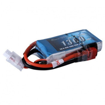 GENS ACE 7.4V 1300MA 45C LIPO DEANS