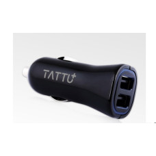 TATTU DUAL USB CAR CHARGER PSA-30U2-QC3
