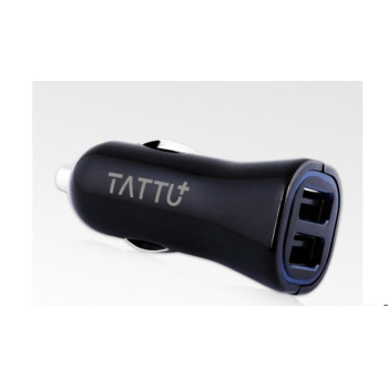TATTU DUAL USB CAR CHARGER PSA-30U2-QC3