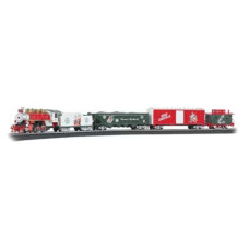 BACHMANN RCKWL CHRISTMAS SET HO 00741