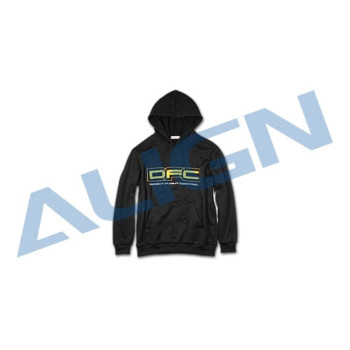 ALIGN DFC HOODY PRETA 3L ( BLUSA DFC )