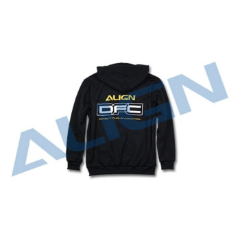 ALIGN DFC HOODY PRETA 3L ( BLUSA DFC )