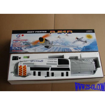 AVIAO 4CH MUSTANG P51 RTF 501 (SEM BATERIA)