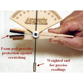 AEROWORKS THROW DEFLECTION GAUGE LARGE