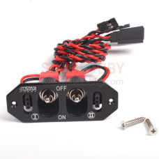 6SH DUAL SWITCH  ST4004 BLACK