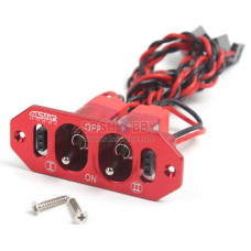6SH DUAL SWITCH  ST4004 RED