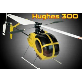 FUZELAGEM HUGHES 300 AMARELO