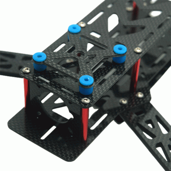 MR QUADCOPTER CARBON 250 KIT RED EMAX