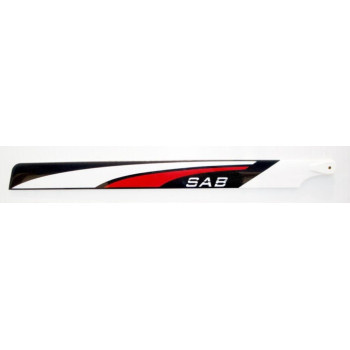 SAB MAIN BLADE 690MM RED/BLACK 690-3D